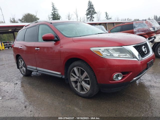 5N1AR2MM0EC694001 Nissan Pathfinder Platinum