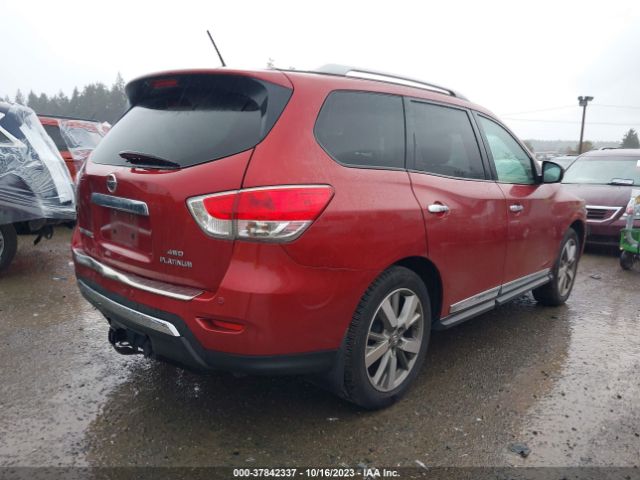 5N1AR2MM0EC694001 Nissan Pathfinder Platinum