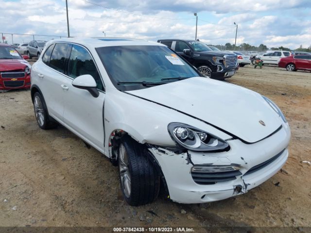 2013 PORSCHE CAYENNE HYBRID WP1AE2A26DLA14330
