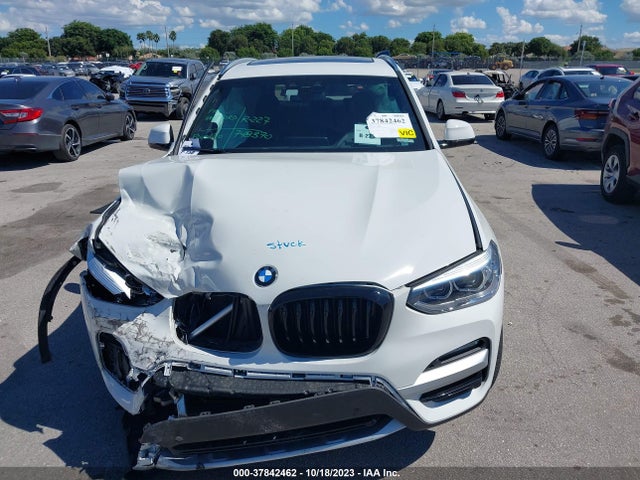 BMW X3  Sdrive30i 2021 5UXTY3C04M9G95833 Image 10