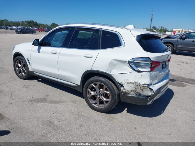 BMW X3  Sdrive30i 2021 5UXTY3C04M9G95833 Image 3