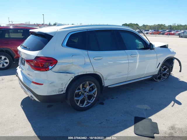 BMW X3  Sdrive30i 2021 5UXTY3C04M9G95833 Image 4