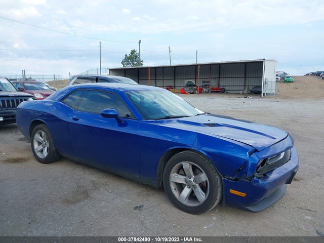 2012 DODGE CHALLENGER SXT VIN: 2C3CDYAG5CH239074