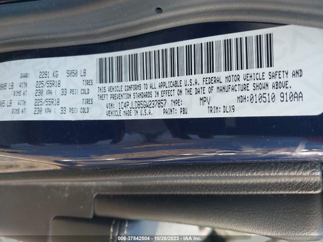 Jeep Cherokee Limited 2016 1C4PJLDB5GW237857 Image 9