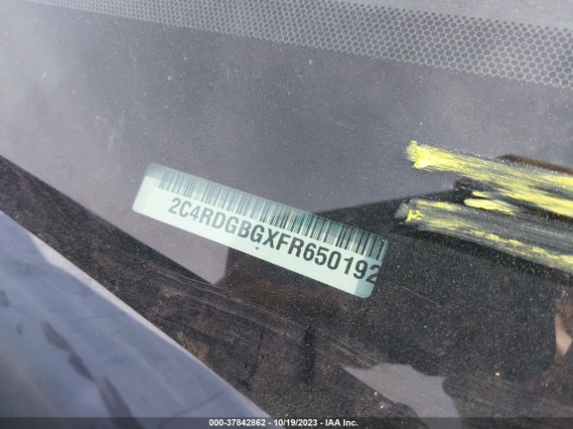 2C4RDGBGXFR650192 Dodge Grand Caravan American Value Pkg