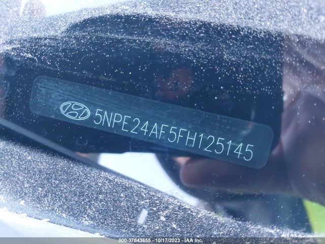 Hyundai Sonata 2.4l Se 2015 5NPE24AF5FH125145 Image 9