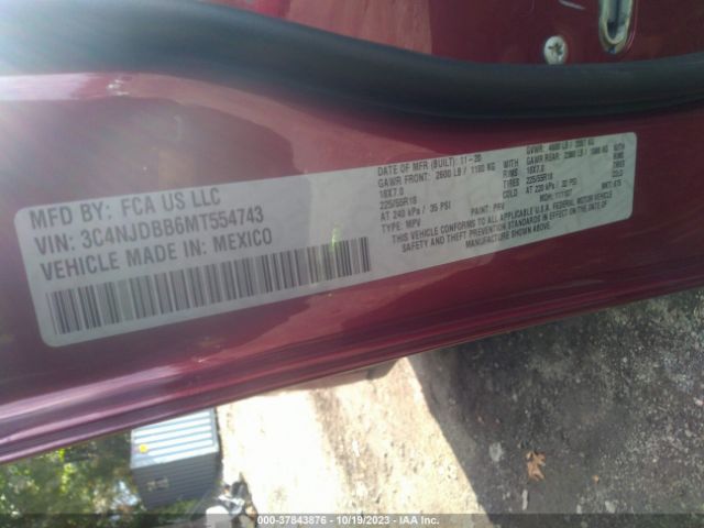 2021 JEEP COMPASS 3C4NJDBB6MT554743 Photo 8