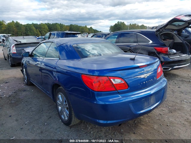 2009 CHRYSLER SEBRING LIMITED VIN: 1C3LC65V09N550590