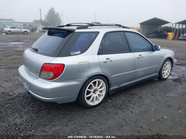 2003 SUBARU IMPREZA WAGON WRX VIN: JF1GG29693G806708