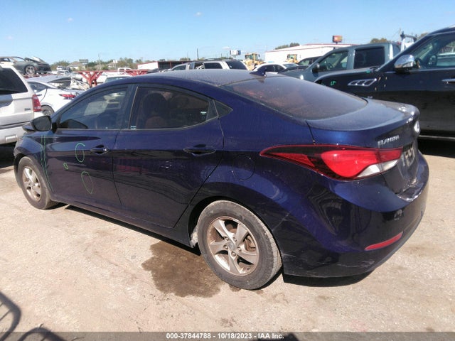 2014 HYUNDAI ELANTRA SE VIN: 5NPDH4AE5EH480025