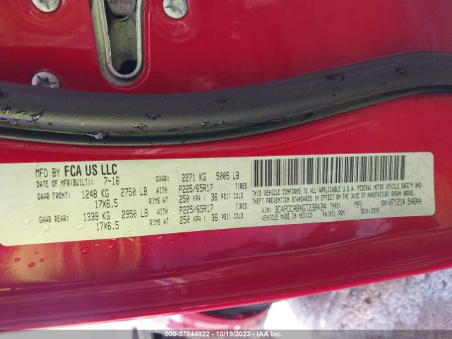 3C4PDCABXGT238424 Dodge JOURNEY SE