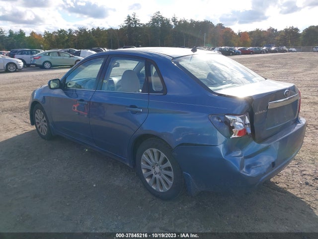 2008 SUBARU IMPREZA SEDAN I W/PREMIUM PKG VIN: JF1GE61678H523038