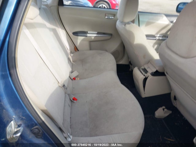 2008 SUBARU IMPREZA SEDAN I W/PREMIUM PKG VIN: JF1GE61678H523038