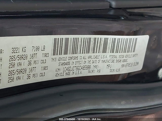 Dodge Durango R/t 2016 1C4SDJCT8GC485988 Image 9