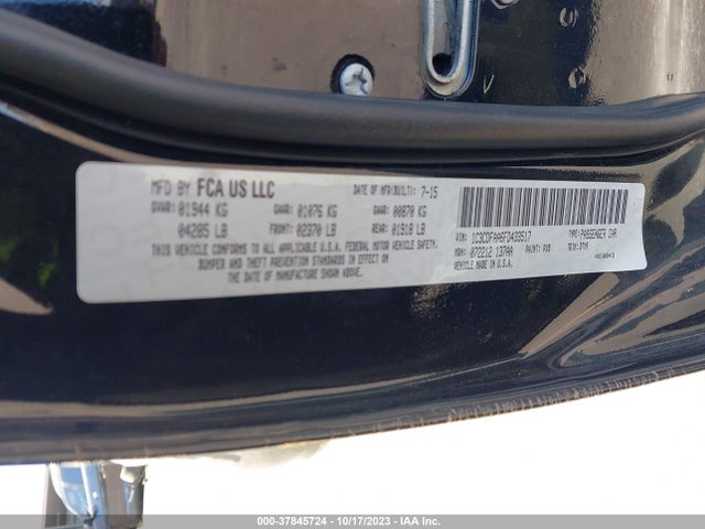 Dodge DART SE 2015 1C3CDFAA6FD433517 Image 9