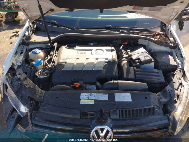 2012 VOLKSWAGEN GOLF TDI VIN: WVWDM7AJ6CW103186