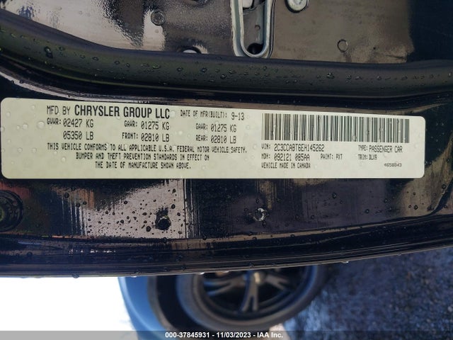 2014 CHRYSLER 300 300S VIN: 2C3CCABT6EH145262