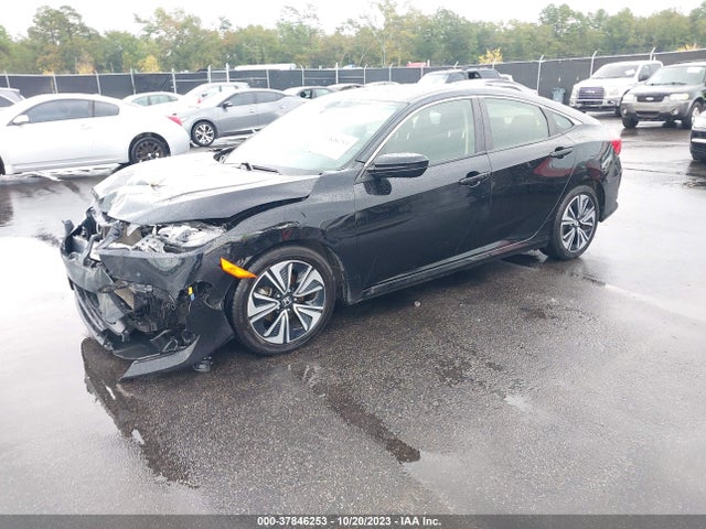 Honda Civic Ex-t 2018 JHMFC1F34JX000910 Image 2