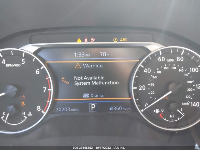 2021 NISSAN ALTIMA 2.5 SR VIN: 1N4BL4CVXMN309844