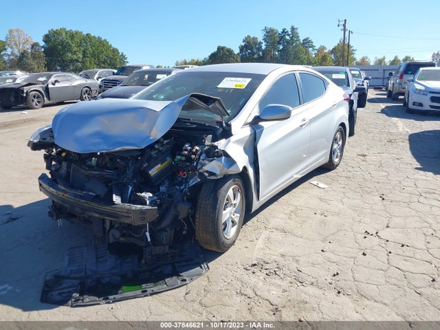 2014 HYUNDAI ELANTRA SE VIN: 5NPDH4AE5EH466917