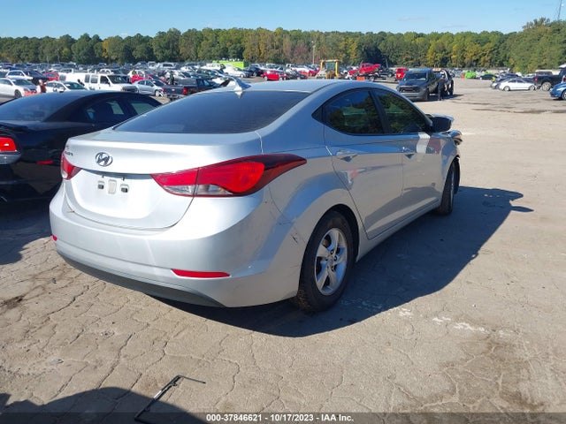 2014 HYUNDAI ELANTRA SE VIN: 5NPDH4AE5EH466917
