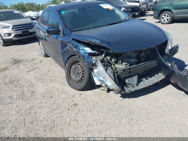 2013 NISSAN SENTRA SV VIN: 1N4AB7APXDN908375
