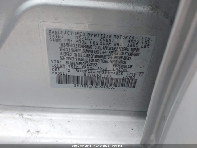 Nissan SENTRA SV 2016 3N1AB7AP0GY283022 Image 9