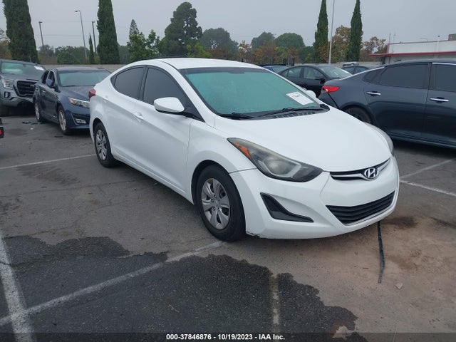 2016 HYUNDAI ELANTRA SE VIN: 5NPDH4AE8GH746513