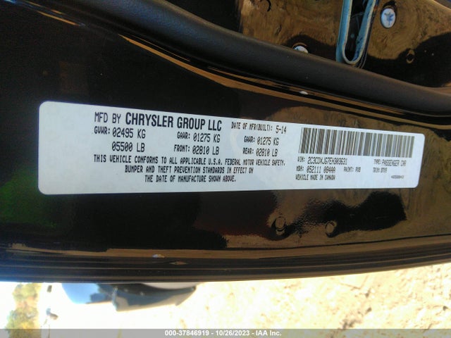 Dodge Charger Sxt 2014 2C3CDXJG7EH303631 Image 9