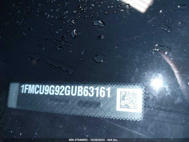 37846953 :رقم المزاد ، 1FMCU9G92GUB63161 vin ، 2016 Ford Escape Se مزاد بيع