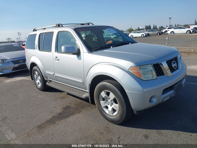 2005 NISSAN PATHFINDER SE VIN: 5N1AR18W95C791574