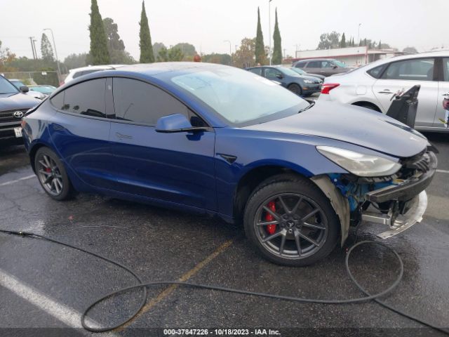 5YJ3E1EA6MF031556 Tesla Model 3 Standard Range Plus