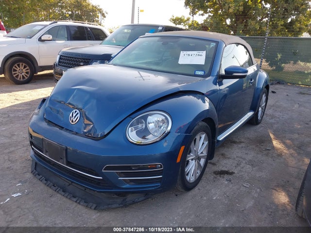 2019 VOLKSWAGEN BEETLE CONVERTIBLE S/SE VIN: 3VW5DAAT6KM508883
