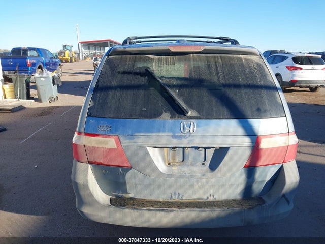 2006 HONDA ODYSSEY EX-L VIN: 5FNRL38756B072713