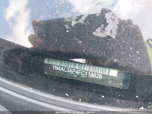 Nissan Altima 2.5 S 2015 1N4AL3AP4FC116629 Image 9