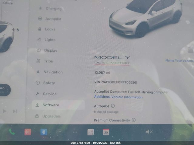 2023 TESLA MODEL Y 7SAYGDEF0PF705298 Photo 6