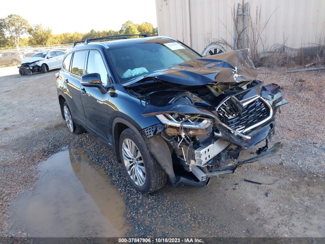 Toyota Highlander Hybrid Platinum 2020 5TDEBRCH5LS005301 Image 1