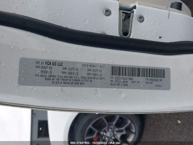 2C3CDXJG3JH115862 Dodge Charger Gt Awd