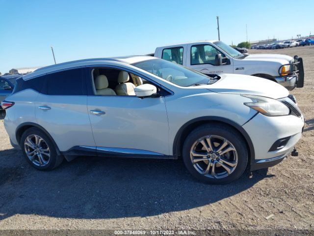 5N1AZ2MG6FN237239 Nissan Murano Platinum