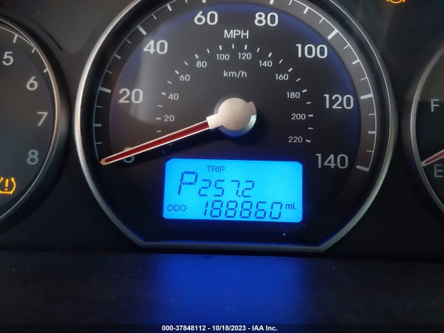 2010 HYUNDAI SANTA FE GLS VIN: 5NMSG3AB2AH395600