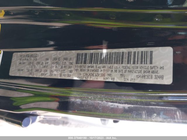 1C4HJXDN6JW301806 Jeep Wrangler Unlimited Sport S