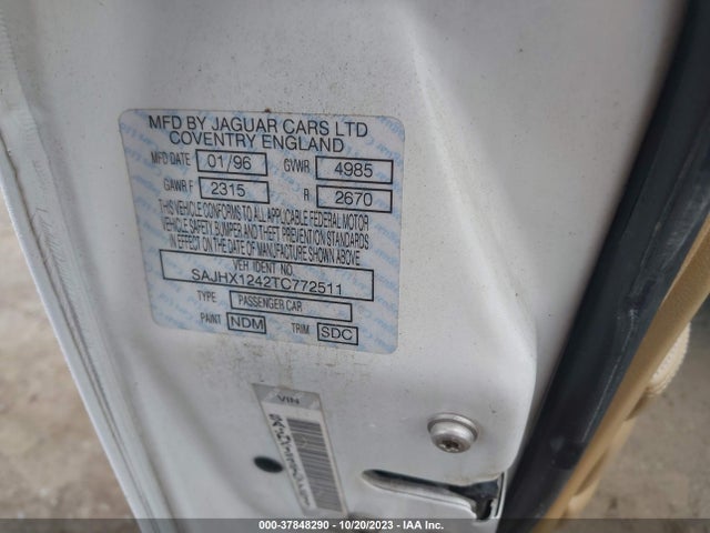 1996 JAGUAR XJ6 SAJHX1242TC772511 Photo 8