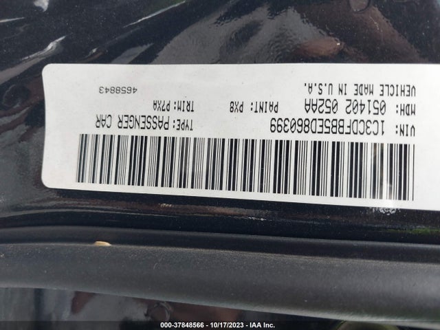 Dodge DART SXT 2014 1C3CDFBB5ED860399 Image 9