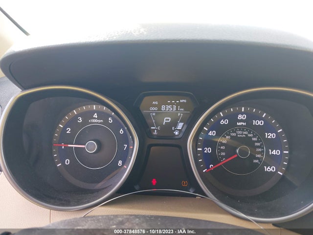 2013 HYUNDAI ELANTRA GLS VIN: 5NPDH4AE0DH372376