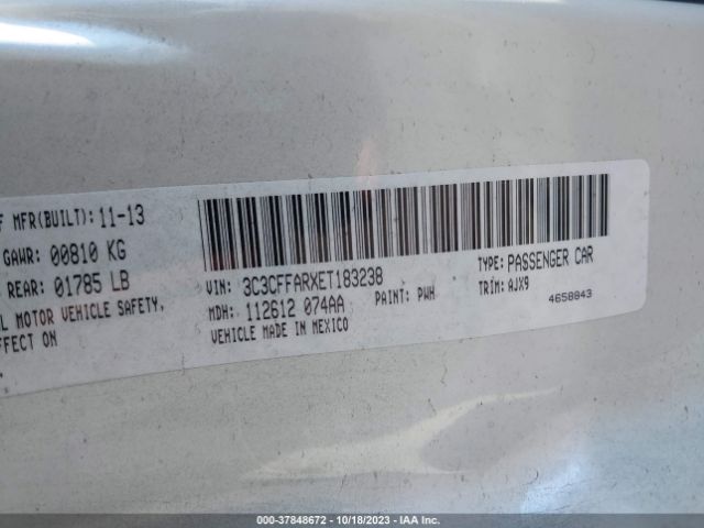 3C3CFFARXET183238 Fiat 500 POP