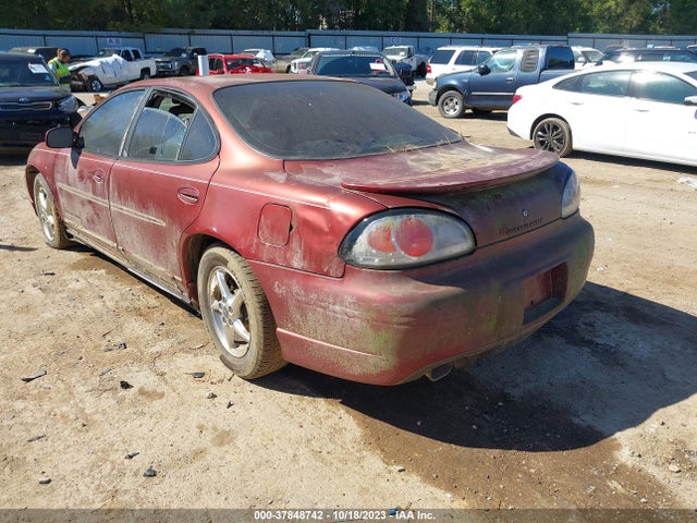 2002 PONTIAC GRAND PRIX GT VIN: 1G2WP52K82F256229