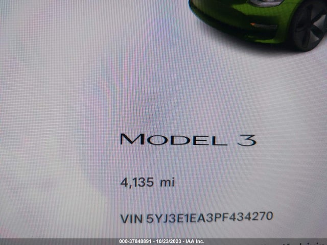 2023 TESLA MODEL 3 5YJ3E1EA3PF434270 Photo 6