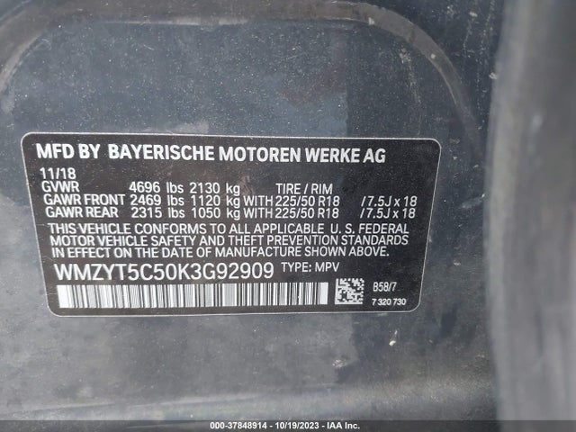 2019 MINI COUNTRYMAN WMZYT5C50K3G92909 Photo 8