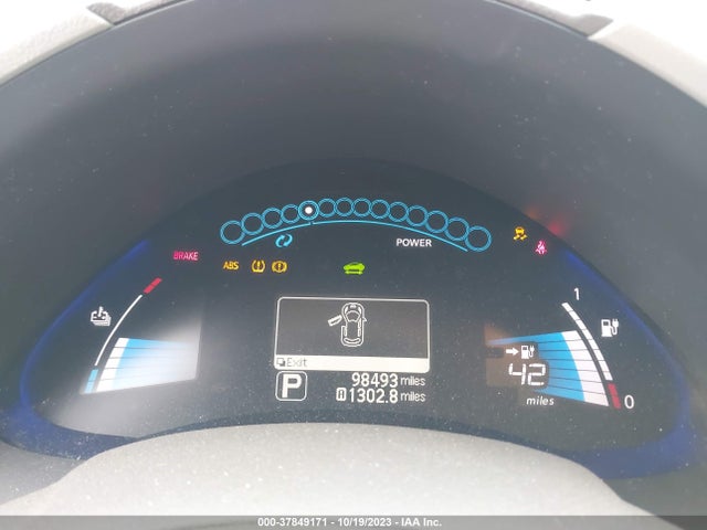 2012 NISSAN LEAF SV VIN: JN1AZ0CP8CT016035