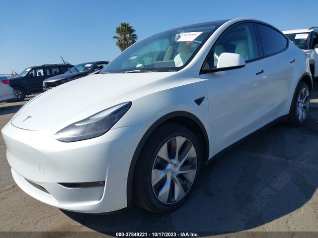2023 TESLA MODEL Y LONG RANGE VIN: 7SAYGDEE1PF622552